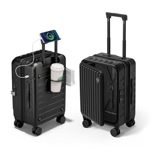 Expandable Lightweight PC Hard Shell Suitcase
