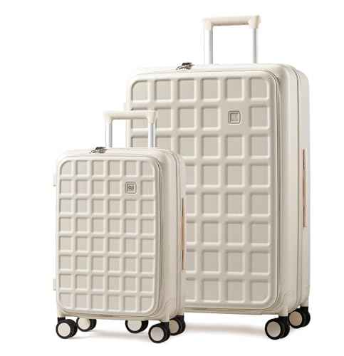Expandable Top Opening Luggage Sets 2 Piece with Spinner Wheel (2 Count)
