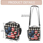 Paw Flag Check Kids Lunch Box for Girls Boys Reusable Insulated Lunch Bag for Kids Toddler Thermal Cooler Spacious Lunchbox with Shoulder Strap Lunchbag for School Work Picnic (print 1)