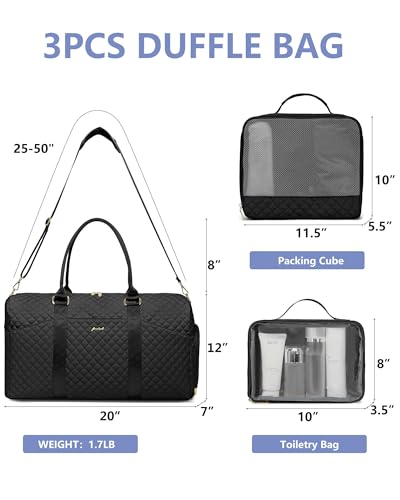 Women Weekender Travel Duffle Bag