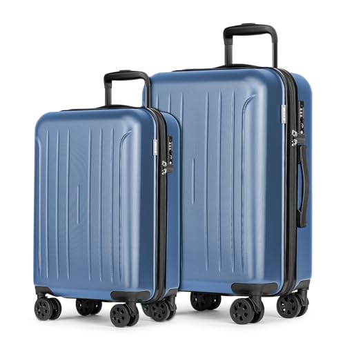 Luggage Sets 2 Piece Hardshell Suitcase with TSA Lock (2 Count)