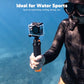 EK7000 4K30fps 20MP Action Camera EIS Ultra HD 131FT Waterproof Underwater Camera with Waterproof Floating Hand Grip Bundle and Carrying Case Helmet Accessories Kit Bundle