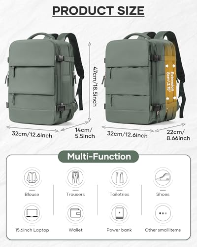 Vacuum Backpack Travel with Pump