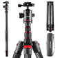 N55CR Upgraded 80.7" Carbon Fiber Camera Tripod Monopod Travel Stand