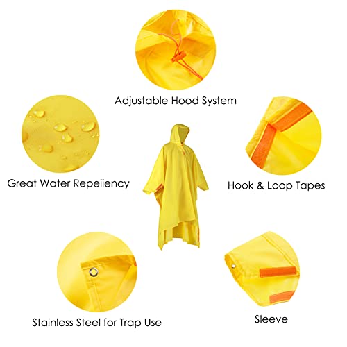 Rain Ponchos for Adults