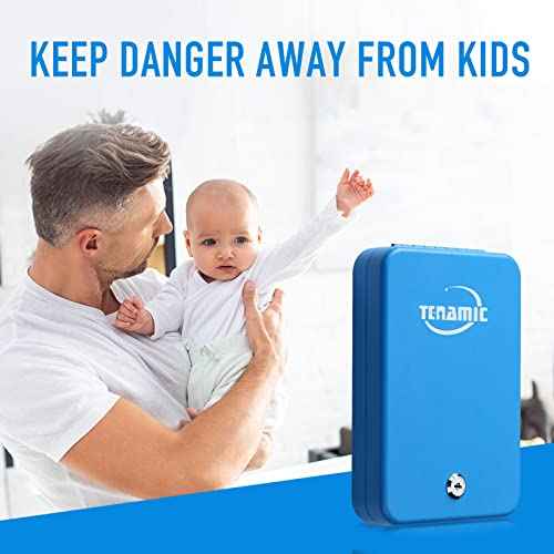Pistol Safe Portable Travel Gun Safe