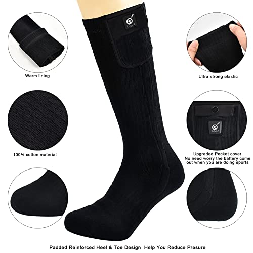 Upgraded Rechargeable Electric Heated Socks