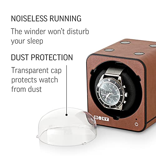 Watch Winder for Automatic Watch with Vertical Rotor Stop