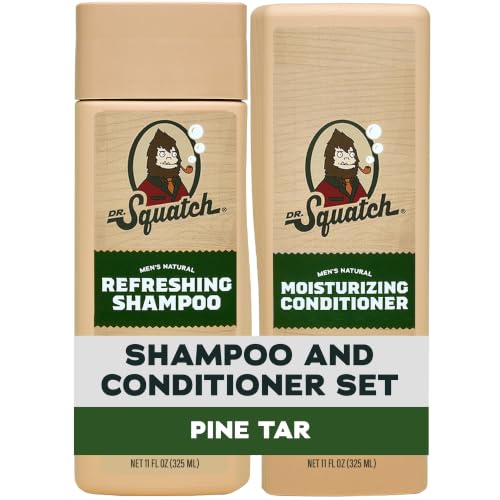 Men's Natural Shampoo and Conditioner Set (22 Fl Oz)