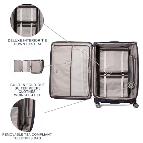Platinum Elite Checked Luggage Spinner