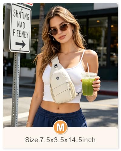 Crossbody Bags for Women Men Trendy Sling Bag Backpack Chest Bag
