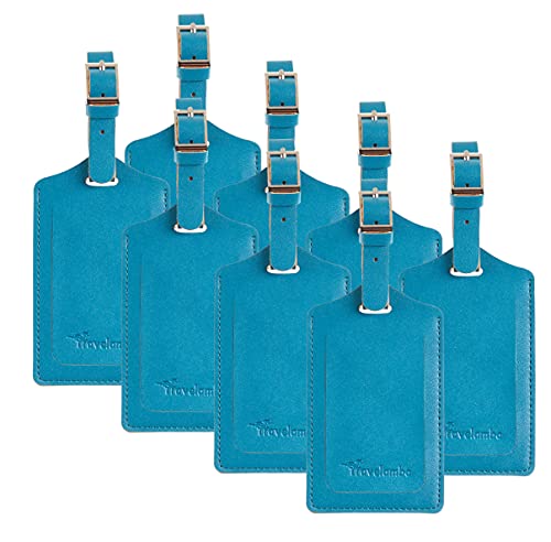 8 Pack Luggage Tags for Suitcases Airplane Travel Essentials (8 Count)