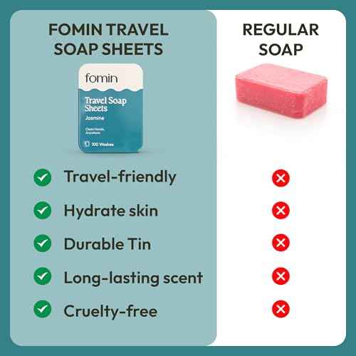 Paper Soap Sheets for Traveling (300 Count)