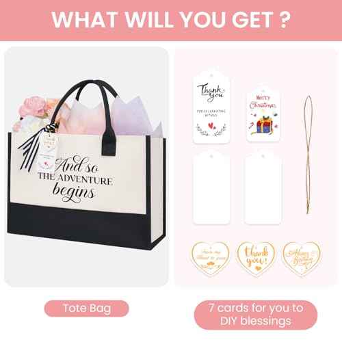 Initial Tote Bag