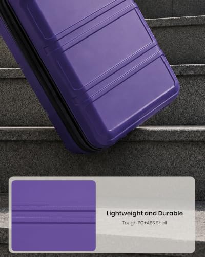 Carry On Luggage 22x14x9 Airline Approved with Spinner Wheels