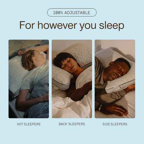 Eden Crescent Bed Pillow for Side & Back Sleepers