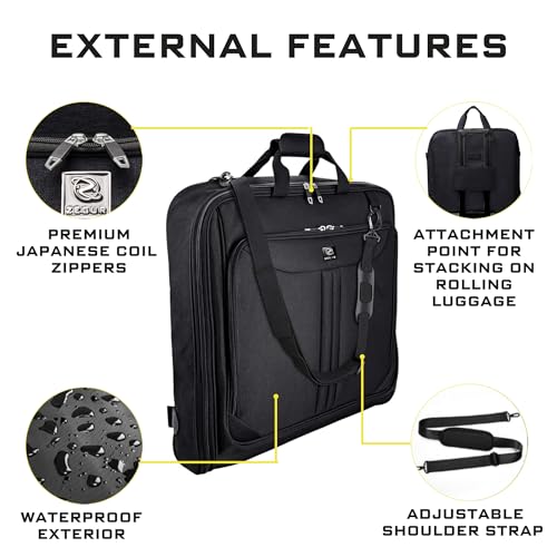 Premium Suit Garment Bag Carry On