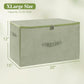 Fabric Storage Bins with Zipper Lids