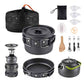 12pcs Camping Cooking Set for 1