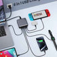 USB C Charger Block 200W[2026 Upgraded] GaN III 6 Port Fast Charging Station Hub