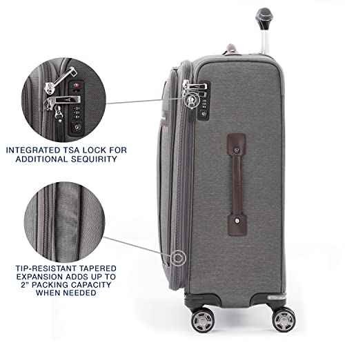Platinum Elite Checked Luggage Spinner