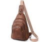 10L Crossbody Sling Bag for Women Men Anti Theft Cross Body Fanny Pack Belt Bag Purse Gifts for Women Faux Leather