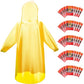 6 & 20 & 50 Pack Disposable Rain Ponchos for Adults (20 Count)