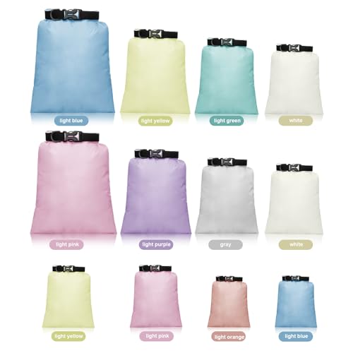 12 Pcs 6 12 Pcs Waterproof Dry Bags (12 Count)