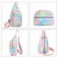 Small Sling Bag For Women Men Casual Crossbody Sling Backpack