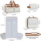 Convertible Garment Duffel Bags for Travel (3 Count)