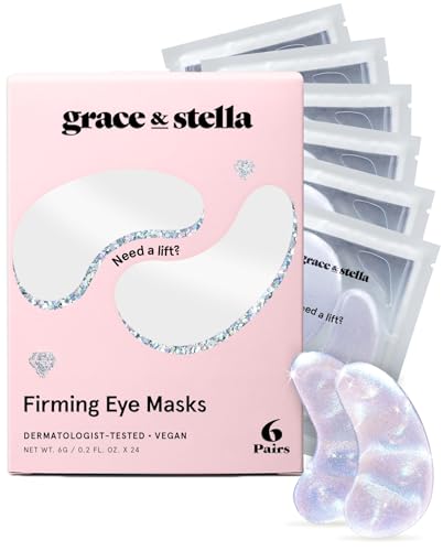 Peptide Under Eye Patches with Niacinamide & Rice Extract (6 Count)