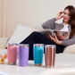 20oz Tumbler 12 Pack Double Wall Vacuum Insulated Travel Mug Bulk (7 Count)