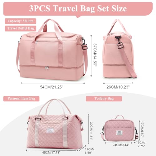 Extra Large Travel Duffle Bag (3 Count)
