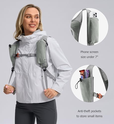 10L Small Hiking Backpack Travel Daypack Lightweight Packable Back Pack for Women Men