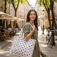 100% Cotton Quilted Tote Bag For Women