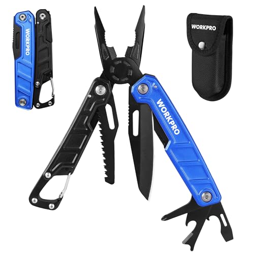 Multitool 11 in 1 Camping Tools with Pocket Clip and Sheath