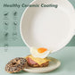 9.5In Nonstick Ceramic Frying Pan with Lid