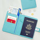 Premium Leather Passport Holder Covers Case