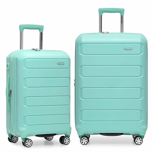 Pagosa Hardshell Expandable Luggage with Spinner Wheels (2 Piece)