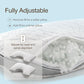 Eden Cut Out Bed Pillow for Side Sleepers
