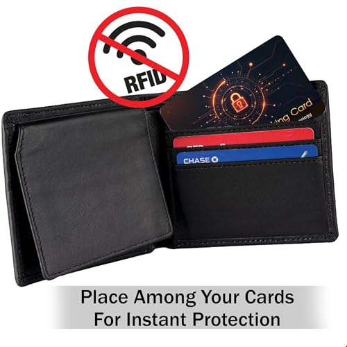 5 Pack RFID Blocking Card for Credit Debit Card (5 Count)