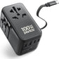 100W GaN Universal Travel Adapter with USB