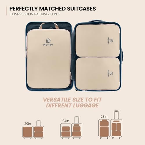 Compression Packing Cubes for Suitcases (7 Count)