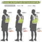 10L Hiking Backpack for Men Women Lightweight Foldable Small Daypack for Travel Camping Outdoor