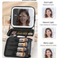 Travel Makeup Bag with LED Mirror