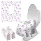 20 Pcs Toilet Seat Covers Disposable for Toddlers & Adults (20 Count)
