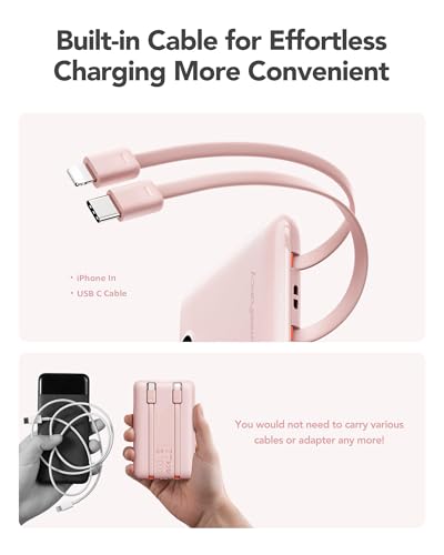 Mini Portable Charger with Built