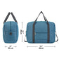 For Spirit Airlines Personal Item Bag 18x14x8 Foldable Travel Duffel Bag Tote Foldie Duffle Carry on Luggage for Women and Men 30L