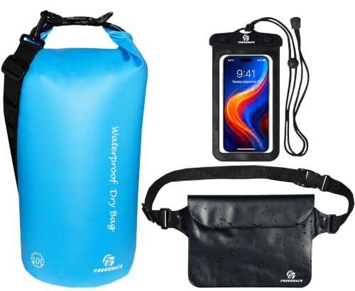 Waterproof Dry Bag with Double Zip (3 Count)