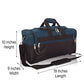 Medium Duffle Bag Duffel Bag in Black and Navy Blue Gym Bag